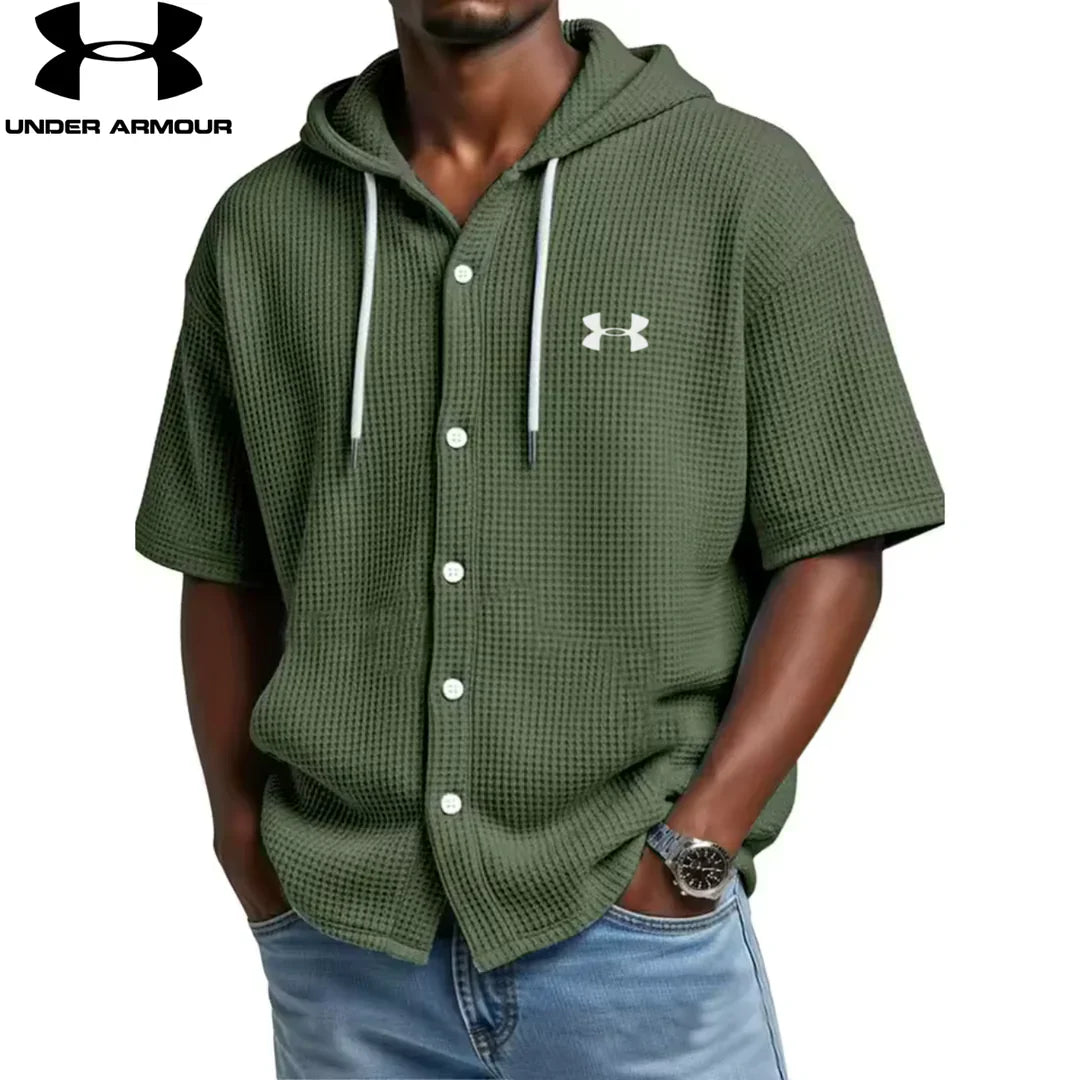 UA™ Chemise à capuche gaufrée Premium