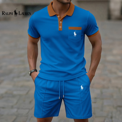 Ensemble RL™ Polo Waffle Bicolore & Short