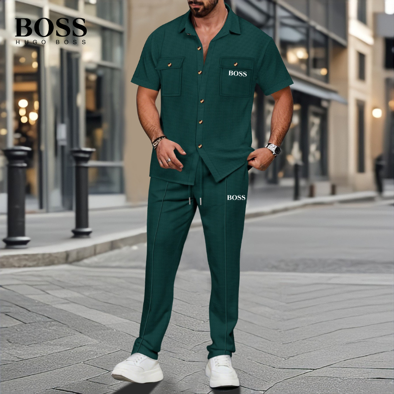 Ensemble BS™ Chemise Cargo & Pantalon Droit