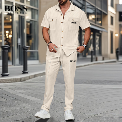 Ensemble BS™ Chemise Cargo & Pantalon Droit