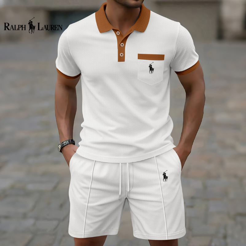 Ensemble RL™ Polo Waffle Bicolore & Short