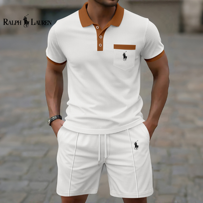 Ensemble RL™ Polo Waffle Bicolore & Short