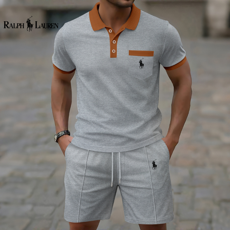 Ensemble RL™ Polo Waffle Bicolore & Short