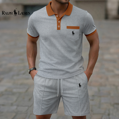 Ensemble RL™ Polo Waffle Bicolore & Short