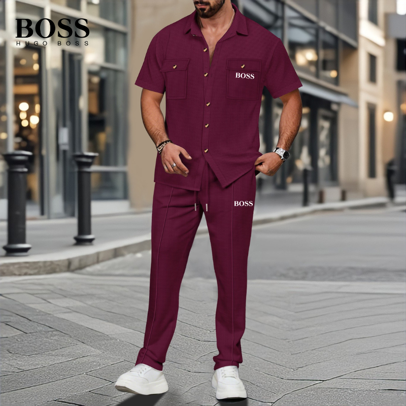 Ensemble BS™ Chemise Cargo & Pantalon Droit