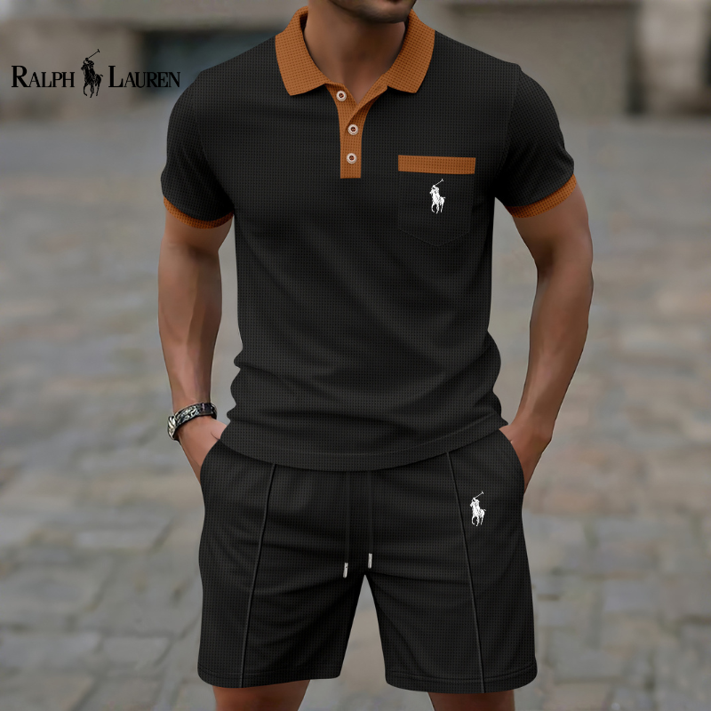 Ensemble RL™ Polo Waffle Bicolore & Short