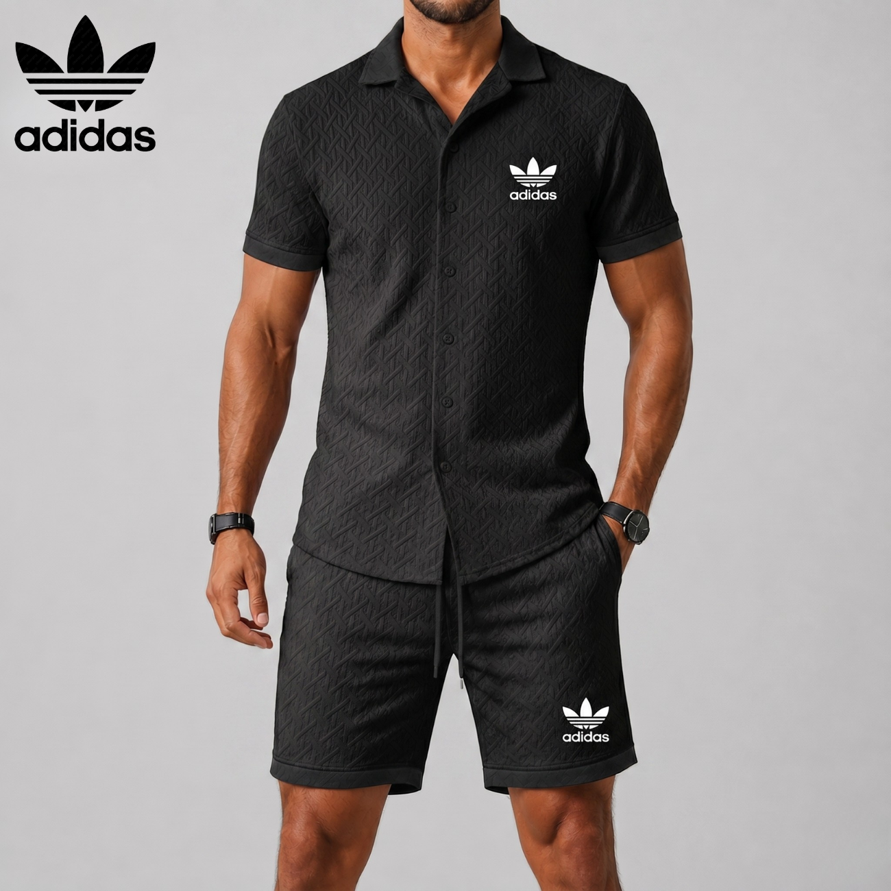 AD - Ensemble Jacquard 2 Pièces | Offre de Déstockage