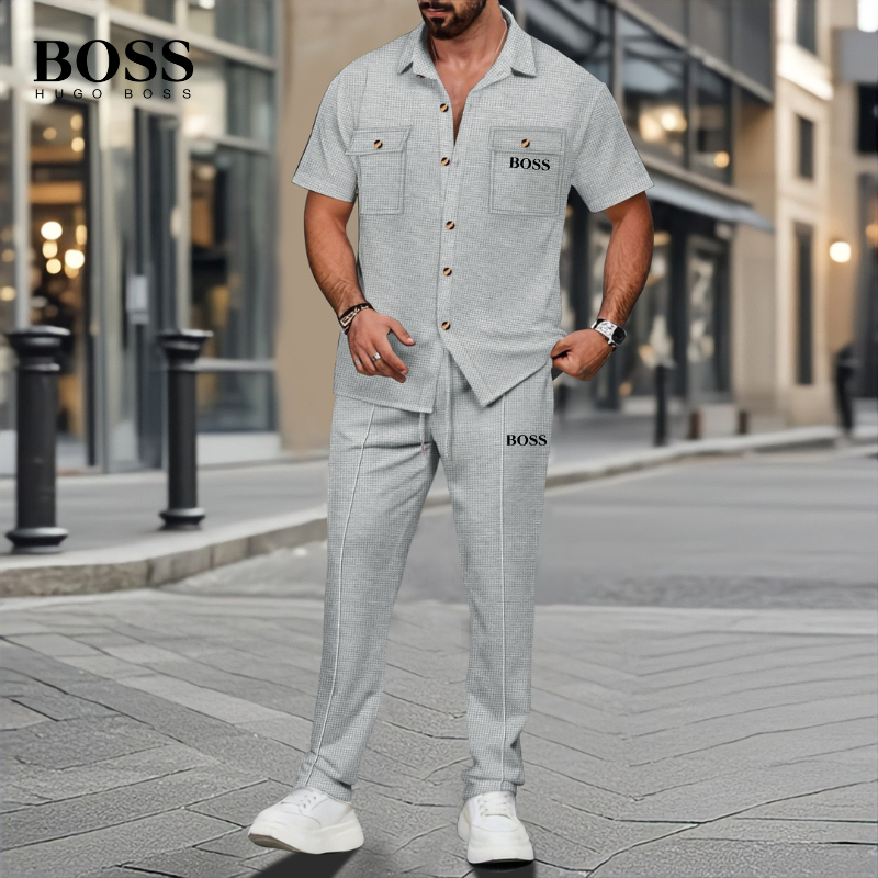 Ensemble BS™ Chemise Cargo & Pantalon Droit