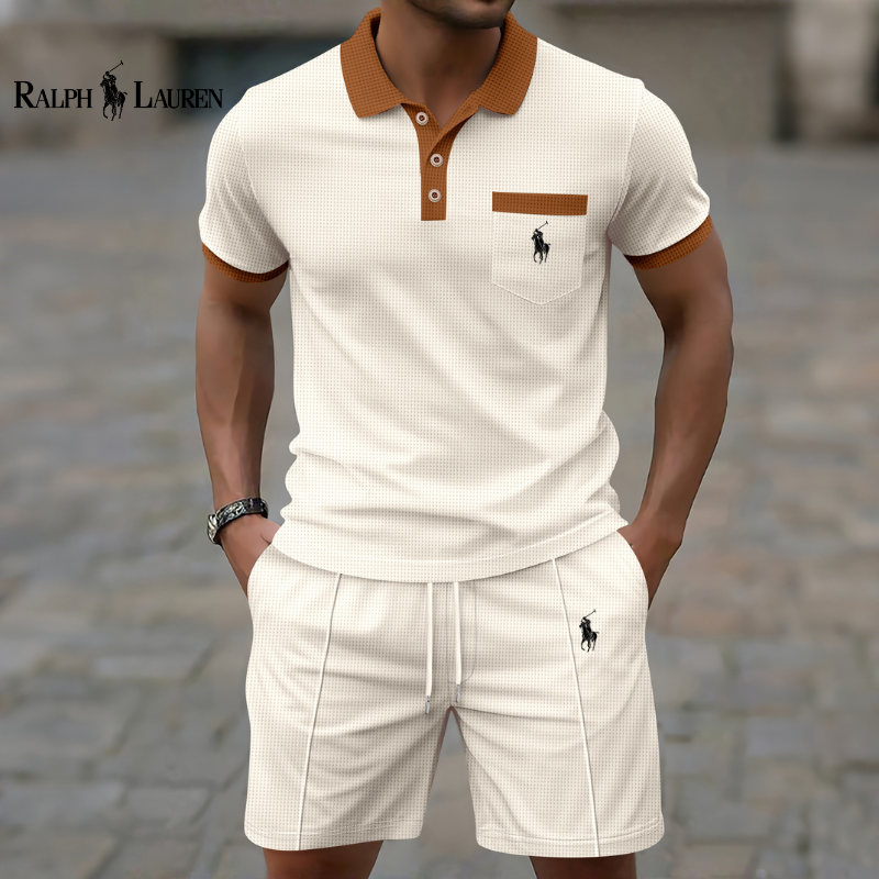 Ensemble RL™ Polo Waffle Bicolore & Short