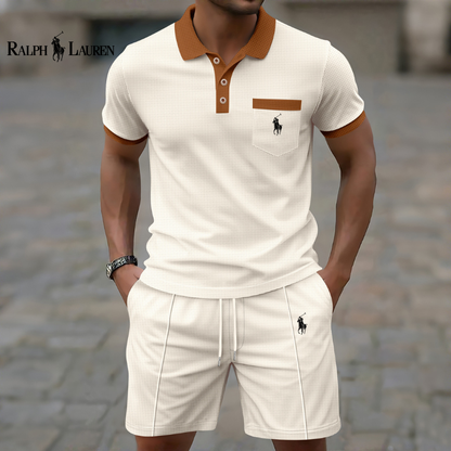 Ensemble RL™ Polo Waffle Bicolore & Short