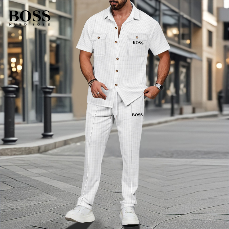 Ensemble BS™ Chemise Cargo & Pantalon Droit