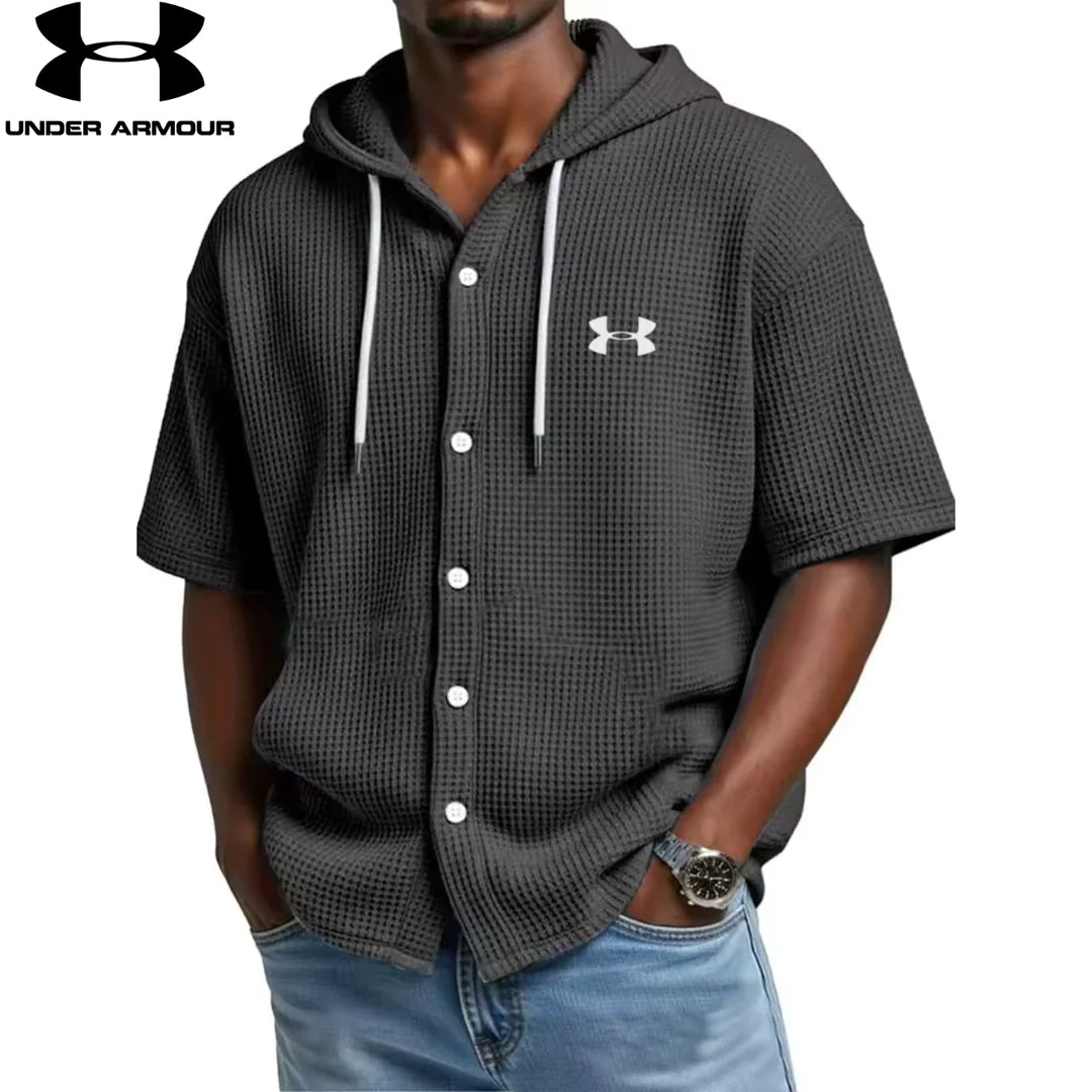 UA™ Chemise à capuche gaufrée Premium
