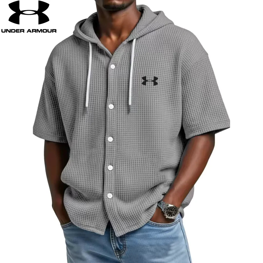 UA™ Chemise à capuche gaufrée Premium